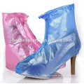 ladies waterproof anti slip high heel rain shoe covers